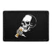Pull Patch Skull Drinking Beer patch 1 stk med øl-kranie
