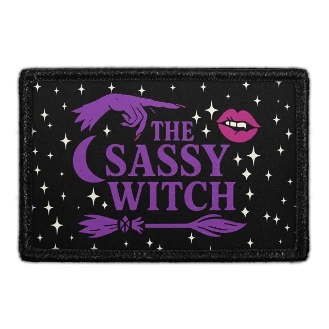 Pull Patch The Sassy Witch patch 1 stk velcro heksemotiv