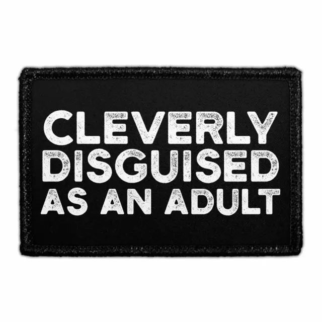 Pull Patch Cleverly Disguised Adult velcropatch 3x2"