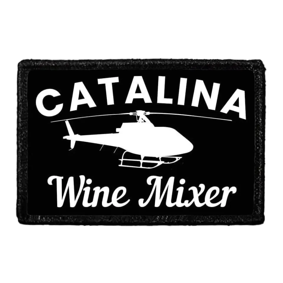 Pull Patch Catalina Wine Mixer patch med velcro
