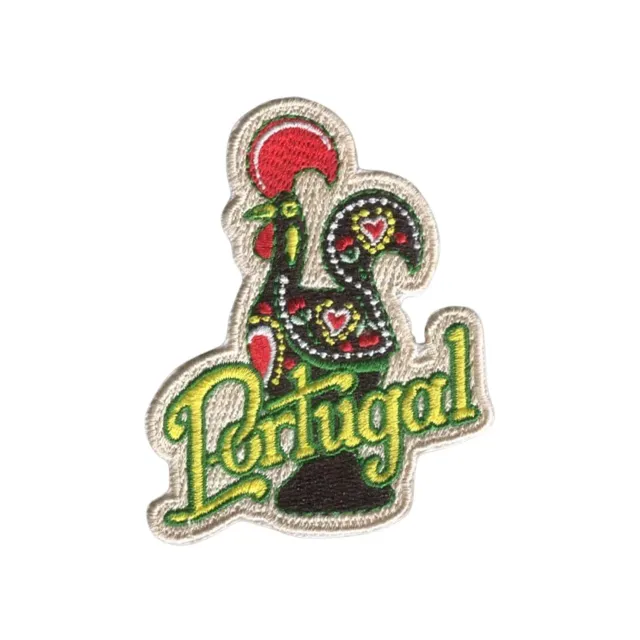 Vagabond Heart Portugal strygemærke broderet