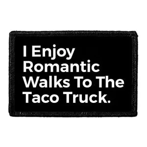 Pull Patch Taco Truck patch med velcro 1 stk madhumor