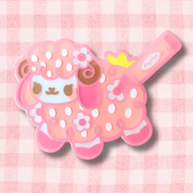 Appleminte Crayon Sheep emaljepin farvet 38 mm