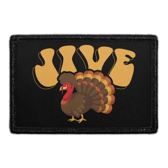 Pull Patch Jive Turkey patch med velcro