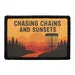 Pull Patch Chasing Chains Sunset patch 3x2 velcro
