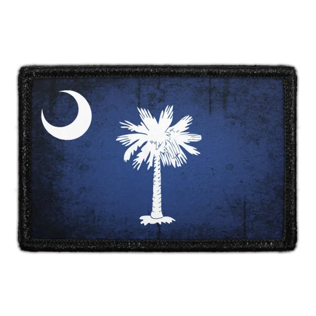 Pull Patch South Carolina State Flag patch vintage