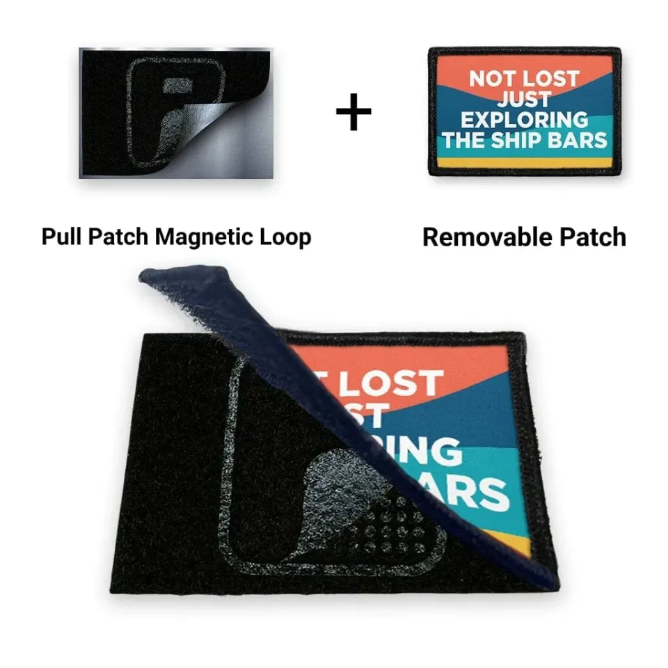 Pull Patch Not Lost Ship Bars patch magnetisk krydstogt