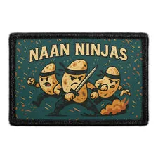Pull Patch Naan Ninjas patch velcro