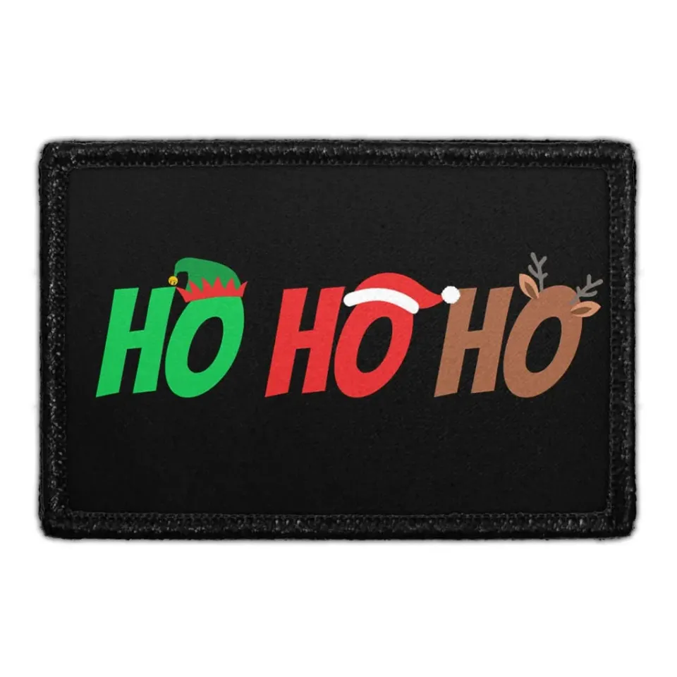 Pull Patch Ho Ho Ho patch jul velcro