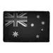 Pull Patch Australia Flag patch sort hvid distressed