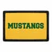 Pull Patch Mustangs Green Text patch grøn tekst