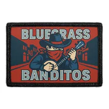 Pull Patch Bluegrass Banditos patch velcro