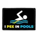 Pull Patch I Pee In Pools velcromærke 1 stk fræk