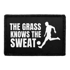 Pull Patch The Grass Knows patch 76x51 mm fodbold