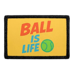 Pull Patch Ball Is Life patch med velcro 7,6x5 cm
