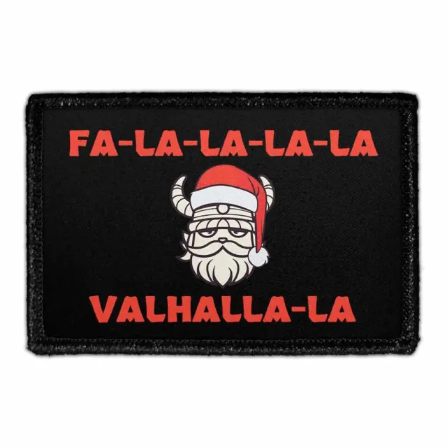 Pull Patch Christmas Viking patch med velcro jul