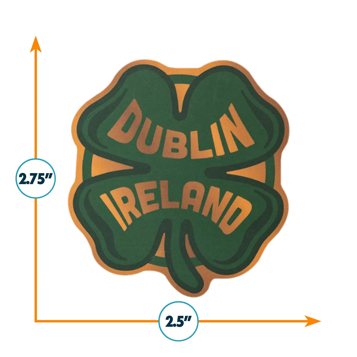 Vagabond Heart Dublin klistermærke Irland souvenir