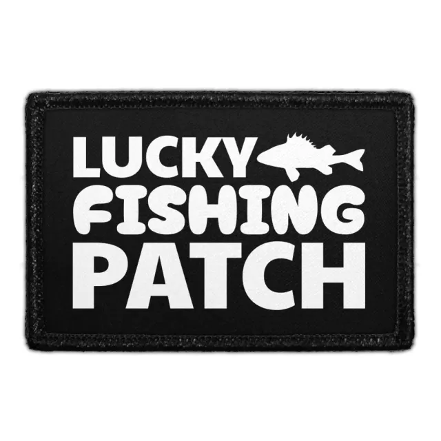 Pull Patch Lucky Fishing patch med velcro til fisker