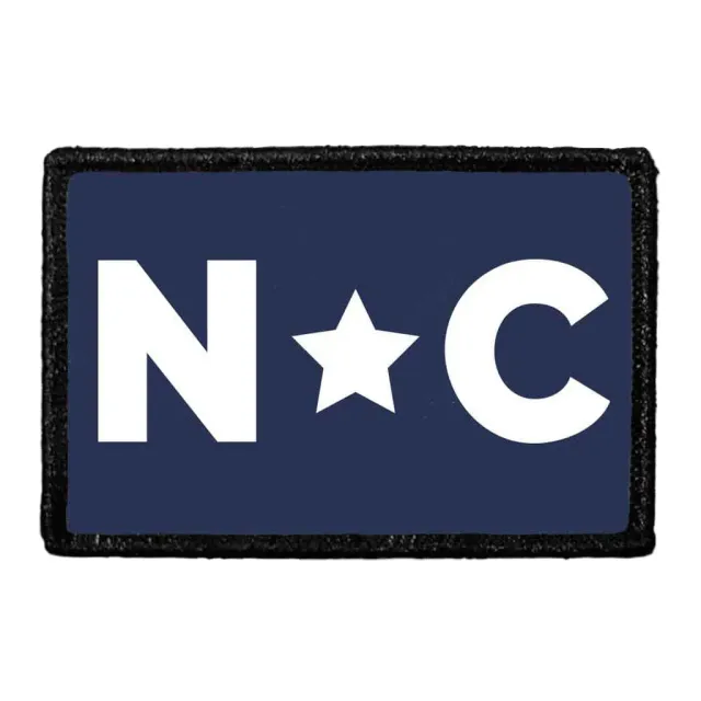 Pull Patch North Carolina Star patch velcro