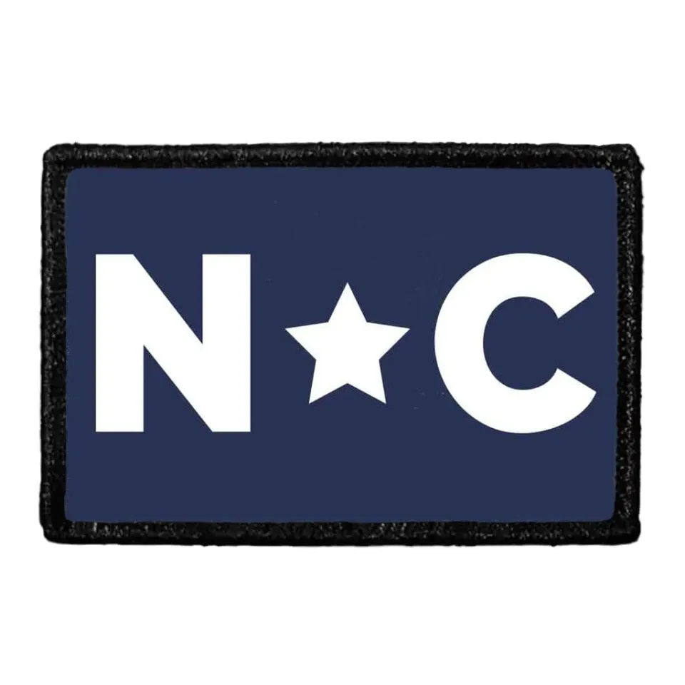 Pull Patch North Carolina Star patch velcro