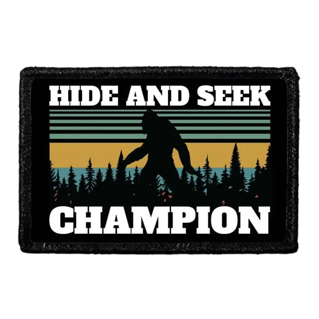 Pull Patch Hide And Seek Champion patch med velcro sjov