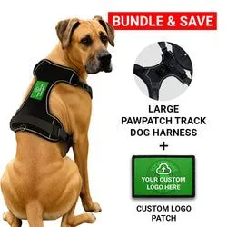 PawPatch Track Custom Logo hundesele sæt Large