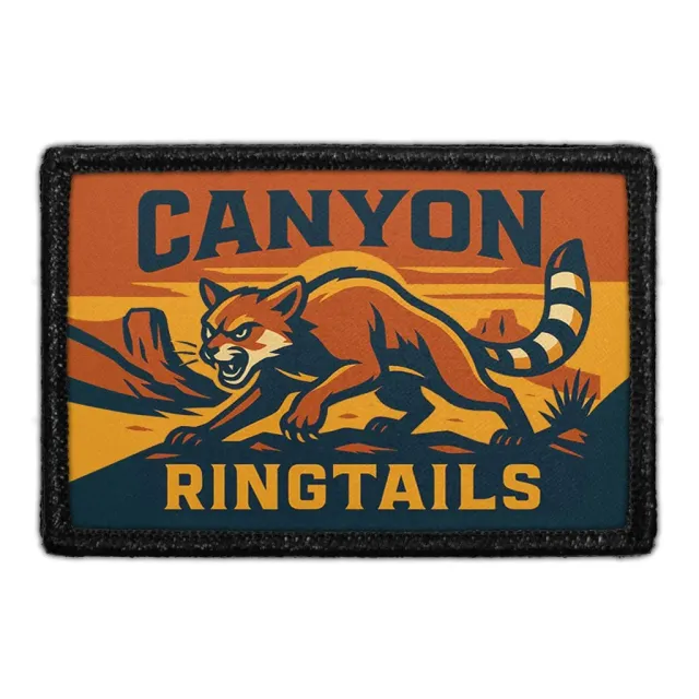Pull Patch Canyon Ringtails patch 76x51 mm velcro