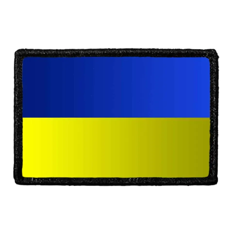 Pull Patch Ukraine Flag patch farve velcro