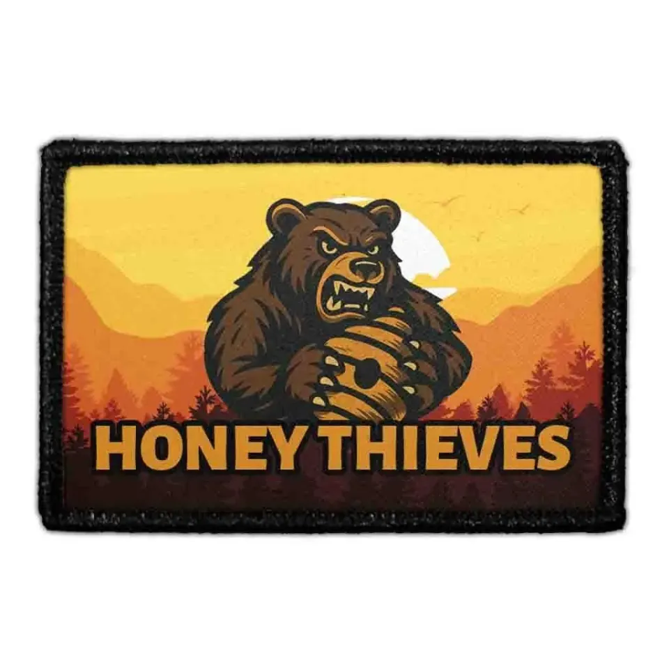 Pull Patch Honey Thieves patch 76x51 mm velcro