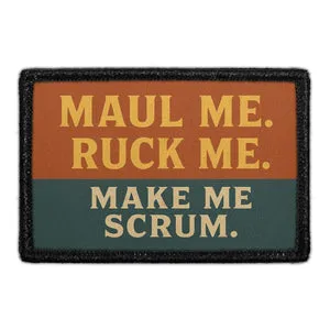 Pull Patch Maul Me Ruck Me patch 7,6x5 cm rugby