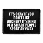 Pull Patch Smart People Sport patch humor