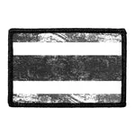 Pull Patch Thailand Flag patch sort-hvid velcro