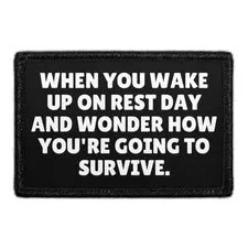 Pull Patch Rest Day Survive patch hviledag