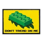 Pull Patch Don’t Tread Toy Block patch med velcro