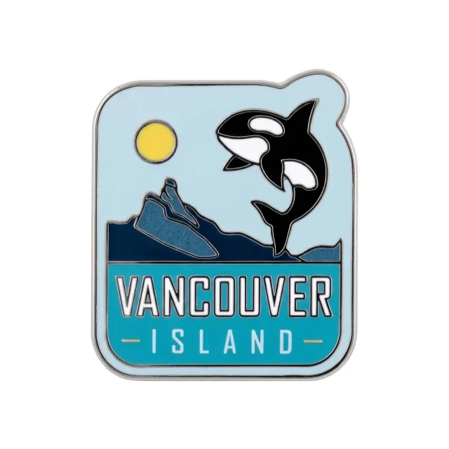 Vagabond Heart Vancouver Island emalje pin Canada