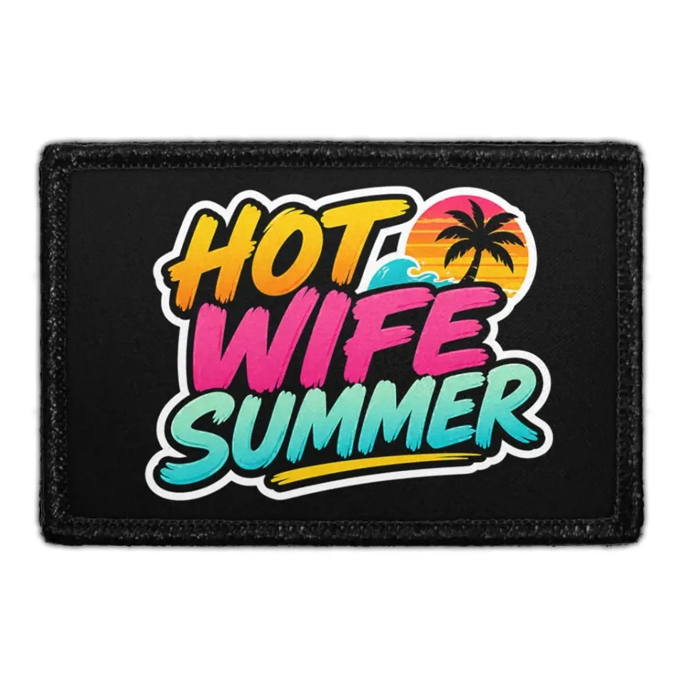 Pull Patch Hot Wife Summer patch med velcro