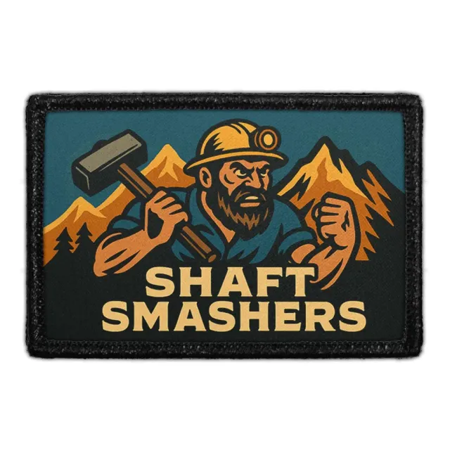 Pull Patch Shaft Smashers patch 7,6x5,1 cm velcro