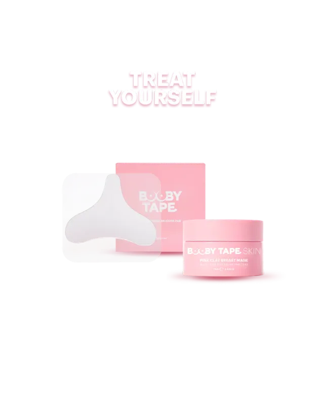 Booby Tape Treat Yourself brystplejesæt maske + pude
