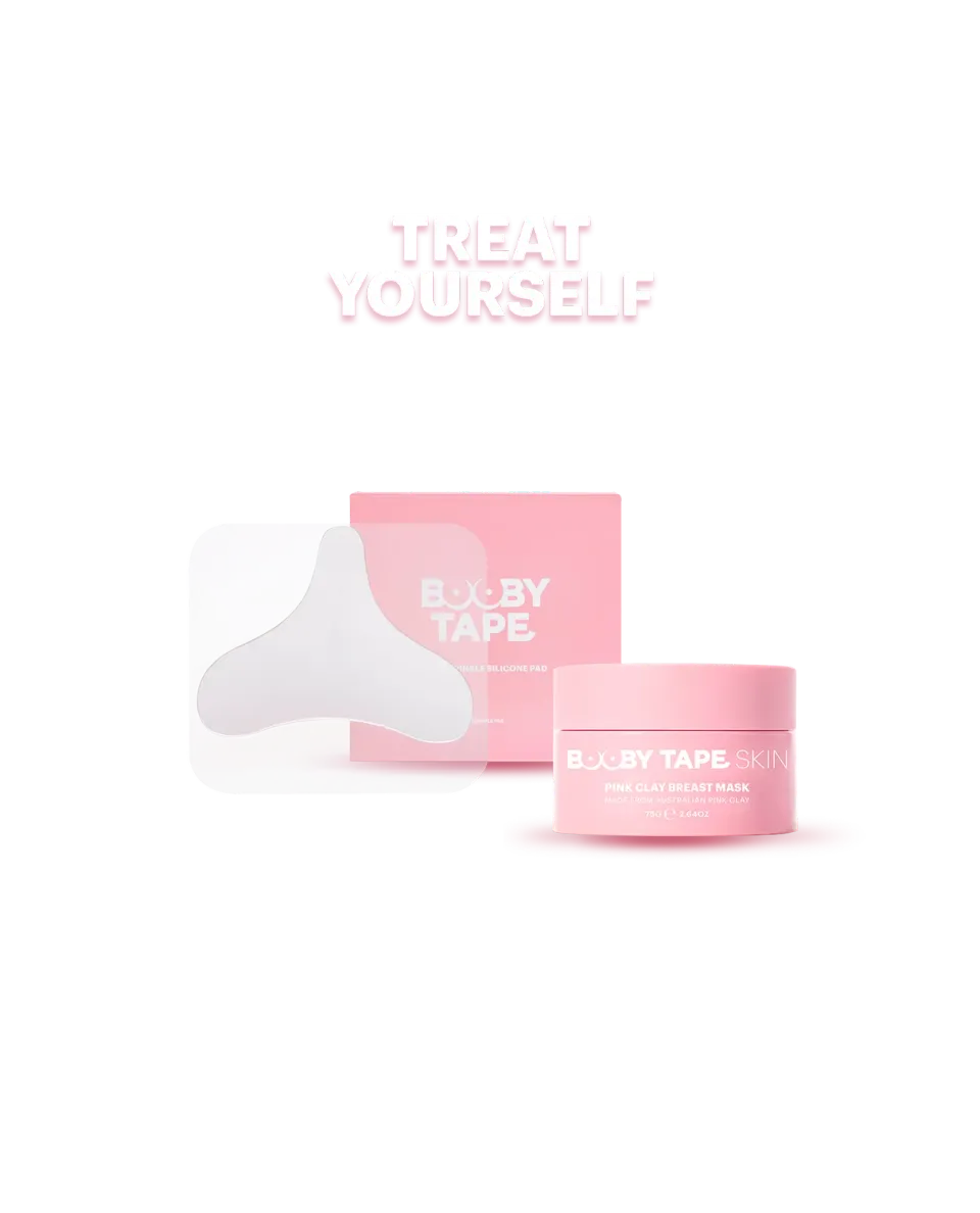 Booby Tape Treat Yourself brystplejesæt maske + pude