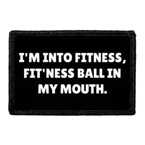 Pull Patch Into Fitness Ball patch med velcro