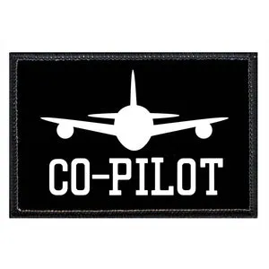 Pull Patch Co-Pilot velcromærke 76x51 mm