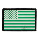 Pull Patch Shamrock Flag Vintage patch velcro