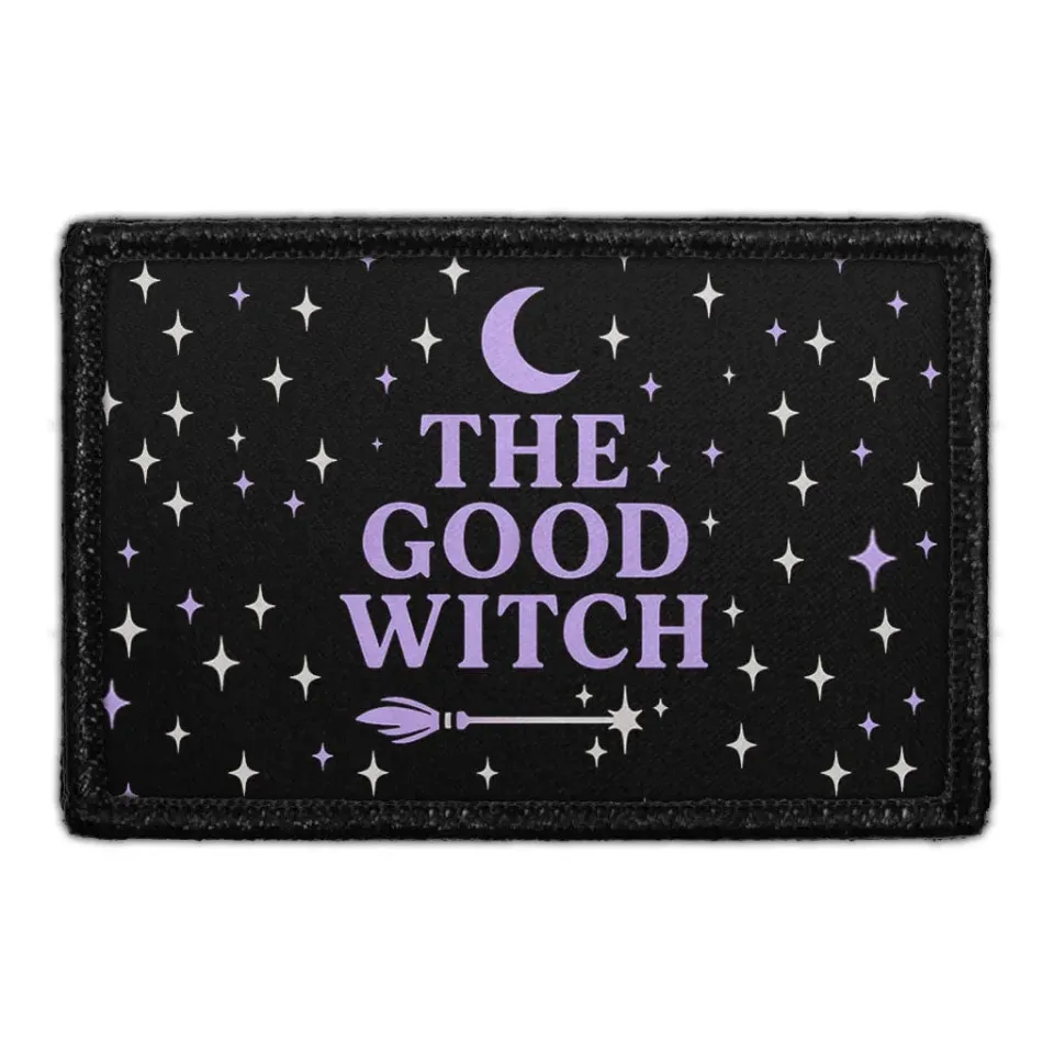 Pull Patch The Good Witch patch med velcro