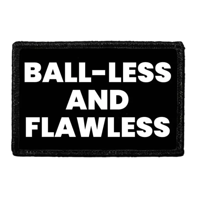 Pull Patch Ball-Less And Flawless patch med velcro