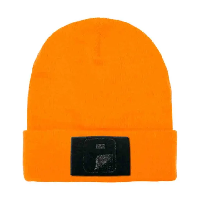 Pull Patch Premium Beanie Flexfit hue orange