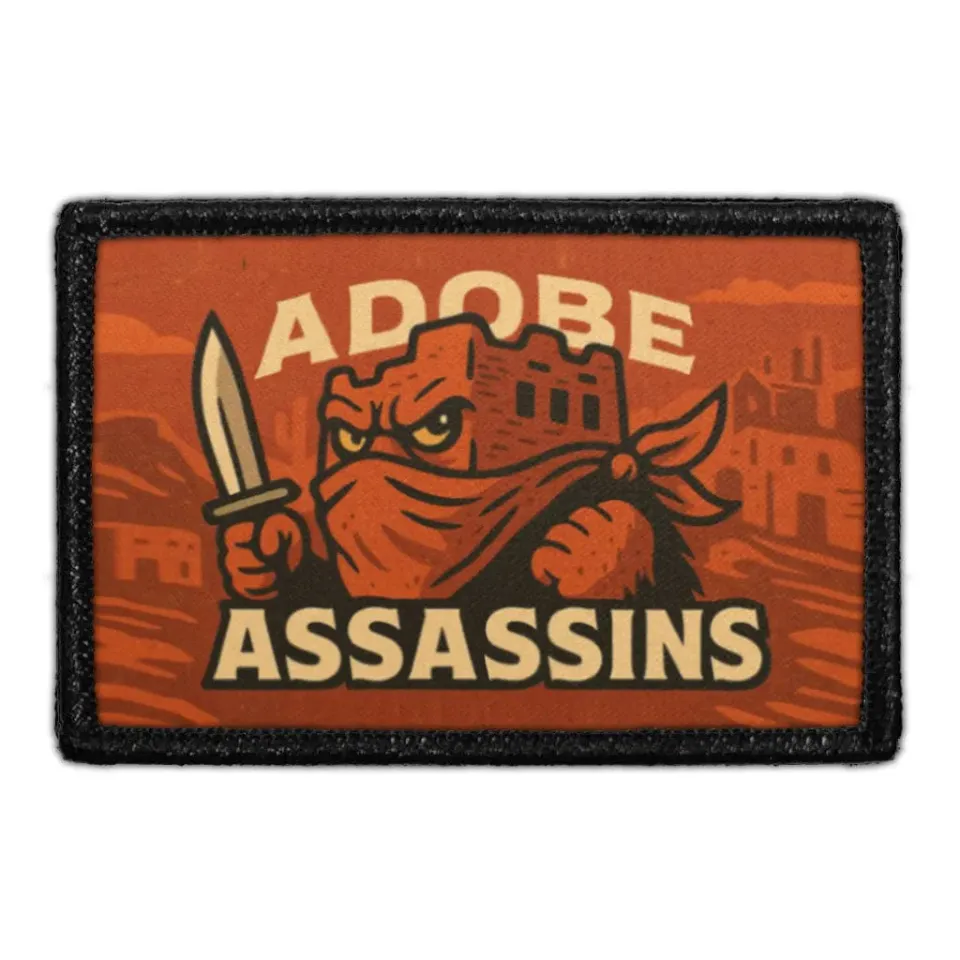 Pull Patch Adobe Assassins patch med velcro