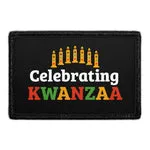 Pull Patch Celebrating Kwanzaa patch 3x2 fest