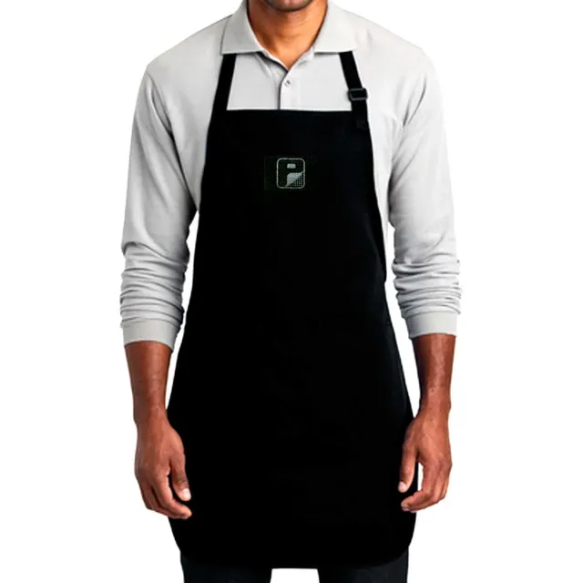 Pull Patch Premium forklæde sort bomuld 56x76 cm