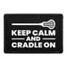 Pull Patch Keep Calm And Cradle On patch 76x51 mm velcro