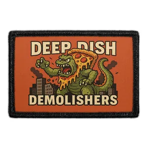 Pull Patch Deep Dish Demolishers lap 76x51 mm krog